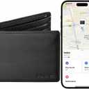 HiWe Anti-Lost Bifold Men Wallet with Find My, Genuine Leather, RFID, Original Design, Black