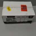 DECADORN 8oz 12pcs Plastic Bottles With Caps - Juicing Bottles For Juicing - MADE IN USA Clear Mini Bottle With Lids - Drink Container - Shatterproof, BPA-Free, Leak proof, Disposable & Recyclable