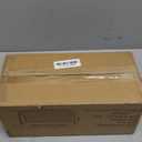 Cable Management Box,Desk Cord Organizer with Groove Cover,Plastic Cord Hider Box,Large Cable Box Organizer,Power Socket Management for TV/Computer/Router/Games Console Cable Storage (Milk Tea)