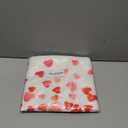 Valentines Pillow Covers 18x18 Inch Set of 2,Pink Love Heart Throw Pillows Case,Valentine's Day Mother's Day Anniversary Decorative Square Cushion Covers Farmhouse Outdoor Decor for Home Sofa Bed