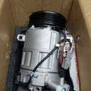 AC Compressor 97585 Fit for 2013-2019 Sentra 1.8L, 2017-2019 Sentra 1.6L, 2013-2017 Tsuru 1.6L, Air Condition Compressor with Clutch Replacement for 97585 926003SH0A, 926003SH1A, 926003SH1B