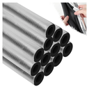 12pack Pipe Insulation Foam Tube for 3/4'' Pipes, Pre-Slit Duct Wrap with Aluminum Foil for Outdoor Winter Cold Hot Water Pipe Winterizing Heat Preservation Reduce Heat Loss (L 15.7")