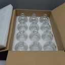 SOUJOY Set of 12 Small Glass Ball Bud Vase, Unique Mini Low Sitting Flower Vase, Clear Floral Centerpieces for Home Decor, Weddings, Floral Arrangements, Events, Parties