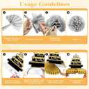 45th Birthday Decorations for Women Men, 18PCS Black Gold Back in 1981 Banner Decorations, Bday Backdrop, 45 Year Old Banner for Her Him, Birthday Card, 6 Paper Poms 9 Honeycomb Balls
