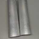 Hicarer 2 Pcs 3"" (76mm) OD Straight Aluminum Pipe Tube 11.8"" 300mm Long Aluminum Intercooler Pipe Piping Air Intake Tube Brushed Finish, Silver, ZHW0969