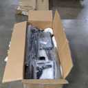 DWVO Outdoor Chaise Lounge Set, 2 Patio Chaise Lounge Chairs with Side Table, Textile Pool Loungers with 5-Level Backrest and Wheels for Beach, Lawn, Porch, Garden (Beige)