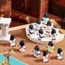 Draupnir 240PCS Little Jesus Figures Easter Black Mini Jesus Figurines in Bulk, Religious Jesus Loves You Figures Gift(Macaron,Jesus Love You)
