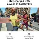 Fitbit Charge 6 Fitness Tracker with Google apps, Heart Rate on Exercise Equipment, 6-Months Premium Membership Included, GPS, Health Tools and More, Porcelain/Silver, One Size (S & L Bands Included)