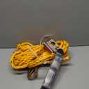 Guardian 01320 50 ft Vertical Lifeline Assembly (VLA) with Adjustable Rope Grab and Shock Absorber | OSHA Compliant