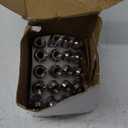 GAsupply 20pcs 1/2-20 Spike Lug Nuts Chrome, 1/2 x 20 Locking Spiked Lug Nut Spline 4.4" 112mm Tall, Closed End Bulge Acorn 60 Degree Cone/Conical Seat (Silver)