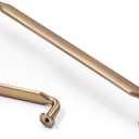 Asidrama 10 Pack 6.3 Inch(160mm) Champagne Bronze Kitchen Cabinet Handles, Cabinet Pulls Kitchen Cabinet Hardware for Cupboard Drawer Pulls