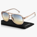 livho Trendy Polarized Aviator Sunglasses Women Men, Retro Sun Glasses for Women Men 2025, Oversized UV Protection Shades