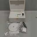 Vintage Portable CD Player with Built-in Speakers, Bluetooth Input & Output, LED Display, Retro Suitcase Design  Perfect Music Gift for Home, Relaxation & Stylish Dcor, White (White Rose Gold)