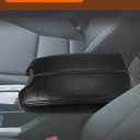 Ederfun Center Console Lid Replacement Compatible with Honda Accord 2008 2009 2010 2011 2012, Auto Leather Suture Center Console Armrest Lid Cover (Black)