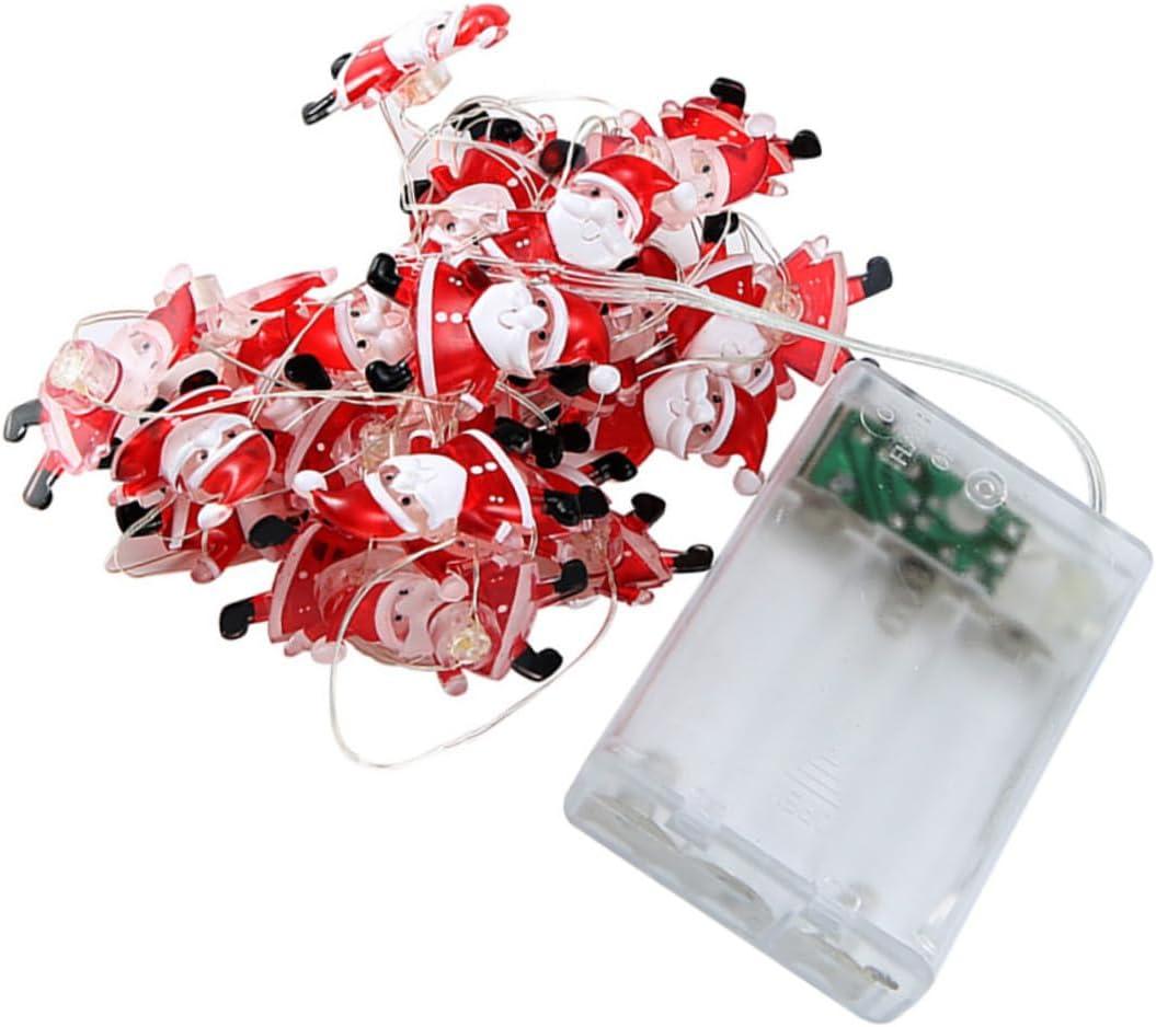 PRETYZOOM LED Hanging Christmas String Lights LEDs Low Voltage Indoor Outdoor Party Decoration Without Battery for Festive Atmosphere