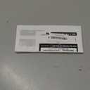 1099 NEC Envelopes 2025, Fits 3 UP 1099 NEC Tax Forms, 3 13/16 x 8 7/8, Gum Seal, Double-Window, Security Tinted 1099 Envelopes 25 Pack