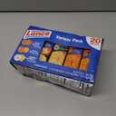 Lance Sandwich Crackers, Variety Pack, 3 Flavors, 20 Individually Wrapped Packs, 6 Sandwiches Each (EXP 01/09/27)