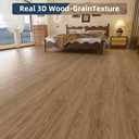 Peel and Stick Floor Tile 54 Sq.Ft (36-Pack) - Self-Adhesive Vinyl Plank Flooring, 6" x 36" Wood Look, Waterproof Easy DIY Tiles for Living Room Bedroom Kitchen (Hamiton Brown)
