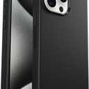 OtterBox iPhone 15 Pro MAX (Only) Symmetry Series Case - BLACK, Snaps to MagSafe, Ultra-Sleek, Raised Edges Protect Camera & Screen (Ships in Polybag, Ideal for Business Customers)