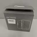 Skincare Fridge With Dimmable LED Light Mirror, 4L Makeup Mini Fridge for Bedroom, Car, Office & Dorm, Cooler & Warmer, Portable Small Refrigerator for Cosmetics, Skin Care and Food, Pink (White)