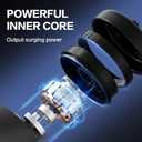 3D Rotating Massage Gun, Cordless Deep Tissue Body Massager with 30 Speeds & 6 Modes for Muscle Recovery & Body Sculpting, Handheld Electric Massager for Back Neck Shoulder for Women & Men