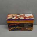 Nostalgia Taco Tuesday Double Street Taco Quesadilla Maker  Two Side-By-Side 5 Inch 6 Wedge Cooking Surface for Beef, Steak, Chicken, Bean, Veggie, and Cheese Street Taco-Sized Quesadillas - Red