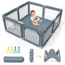 OMZER Foldable Baby Playpen, 50x50 Inch Compact Collapsible Play Yard