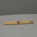2 PACK Pro-Mark Hickory Drum Sticks, 5A Oval Nylon Tips, Medium, Made in USA, TX5AN-2