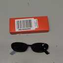 miyya Old Money Polarized Oval Sunglasses  2025 Edition, UV400 Protection, Feather-Light Fit & Trendy Colors (Black)