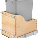 Rev-A-Shelf Wood Pullout Waste Container w/Soft-Close
