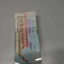 2 x Hapikalor Gel Pens, 6 Pcs 0.5mm Quick Dry Black Ink Pens Fine Point Smooth Writing Pens, Cute Gifts for Women Stocking Stuffers for Teen Girls (1 Count (Pack of 6), Multicolor)