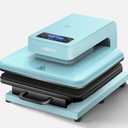 AUSHITO Upgraded Auto Heat Press - Heat Press Machine for T Shirts with Adjustable Pressure & Higher Heating Height, Heats Up Fast & Evenly Heat Press 15x15 for HTV, Sublimation, Heat Transfer Project