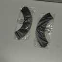 Koyal Wholesale Black Cupcake Wrappers Glitter Decorative Cupcake Liners for Weddings, and Parties, Elegant Tuxedo-Style Glitter Black Cupcake Holders for Events, Birthdays & Dessert Tables, Set of 50