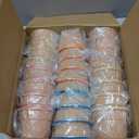 24 Pcs Ice Cream Bowls, Plastic Cartoon Ice Cream Cups and Spoons Set Reusable Cute Candy Color Dessert Frozen Yogurt Bowl Container Party Favors Sundae Birthday Decorations Summer Holiday Supplies