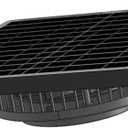 Solar Exhaust Fan, 2500RPM High CFM Ventilation for Up to 500 Sq.Ft Solar Attic Fan, IP65 Waterproof, Auto On/Off, Whisper Quiet - Easy DIY Installation for Garage, Greenhouse, Shed, Roof Vent (15W)