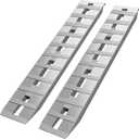 VEVOR Aluminum Ramps, 6000 lbs, Heavy-Duty Ramps with Top Hook Attaching End, Universal Loading Ramp for Motorcycle, Tractor, ATV/ UTV, Trucks, Lawn Mower, 60" L x 12" W, 2Pcs