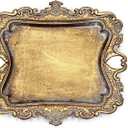 Vintage Small Gold Ring Dish, Birthday & Wedding Gifts for Women，Wedding Ring Tray