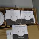 Kidde Smoke Detector, 10-Year Battery Powered, with Voice Alerts, LED Status Lights, 85 dB Alarm, 5-inches, 20SD10-V, 3 Pack, Manufacturing Date 2025-11-21