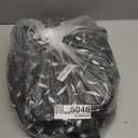 SEAFEW Large Travel Vacuum Backpack, Seal Compression Vacpack with Travel Pump, Carry on Suitcase Luggage Flight Approved for Men Women Personal Item with USB Charging Port, Leaf Black