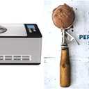 Whynter Stainless Steel ICM-200LS Automatic Ice Cream Maker 2 Quart Capacity & The Perfect Scoop, Revised and Updated: 200 Recipes for Ice Creams, Sorbets, Gelatos, Granitas, and Sweet Accompaniments
