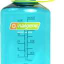 Nalgene Sustain Tritan BPA-Free Water Bottle Made with Material Derived from 50% Plastic Waste (using ISCC certified mass balance), 16 OZ, Narrow Mouth, Cerulean