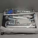 Toilet Safety Rails, Adjustable Toilet Frame for Elderly, Seniors, Handicap & Disabled, Foldable Handicap Toilet Handles Fit Any Toilets (300 LB)