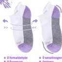Sunew Baby and Toddler Socks, Boys Girls Cushioned Athletic Ankle/Low Cut Socks 6-Pair