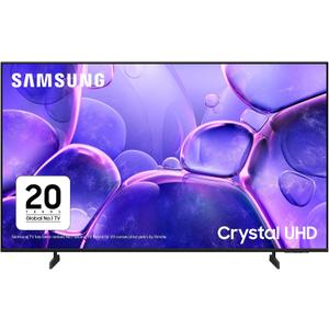 Samsung Smart TV 43'' U8000F Crystal UHD 4K TV, Crystal Processor 4K, Motion Xcelerator, Gaming Hub, Knox Security, Metal Stream Design [2025]