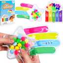 2 PCS Color Sorting Sensory Toys for Toddlers: Quiet Travel Essential Toy for Kids Calm Down - Fine Motor Skills Game for Preschool Learning Activities - Montessori Toys for Kids Boys Girls Ages 3 4 5