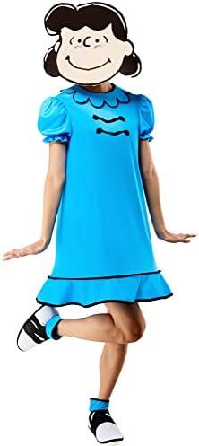 Rubies womens Peanuts Lucy Costume Dress and Foam Mask