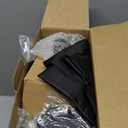 Tossbiss Laptop Tripod on Wheels with 2 Shelves, Portable Projector Floor Stand Adjustable Height 25.9 to 51.8 Inch with Phone Holder