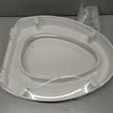 KOHLER 25875-0 Hyten 3" Height, Elevated Soft Close Elongated Toilet Seat, Contoured Seat with Grip-Tight Bumpers, Quick-Attach Hardware, No Slam Toilet Seat, White