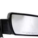 Dorman 955-340 Passenger Side Manual Door Mirror - Folding Compatible with Select Chevrolet / GMC Models, Black, 9.4 Inches