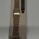 V-MORO Lightweight Bands Compatible with Apple Watch Series 11/10/9/8/7 38/40/41/42mm Fashion Cute Bracelet Band Rose Gold Stainless Steel Buckle Watch Strap for iwatch Series SE/6/5/4/3/2/1,Caramel